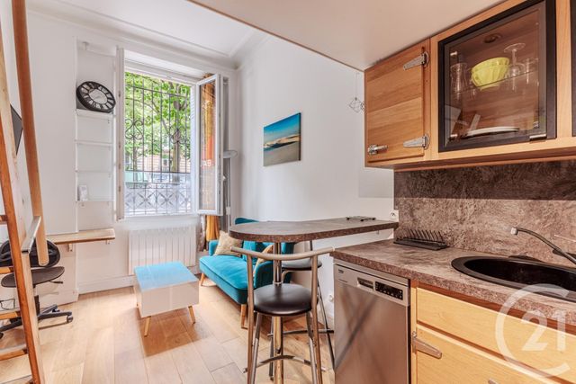 Appartement F1 à vendre - 1 pièce - 15.64 m2 - PARIS - 75011 - ILE-DE-FRANCE - Century 21 Parmentier - Saint Maur