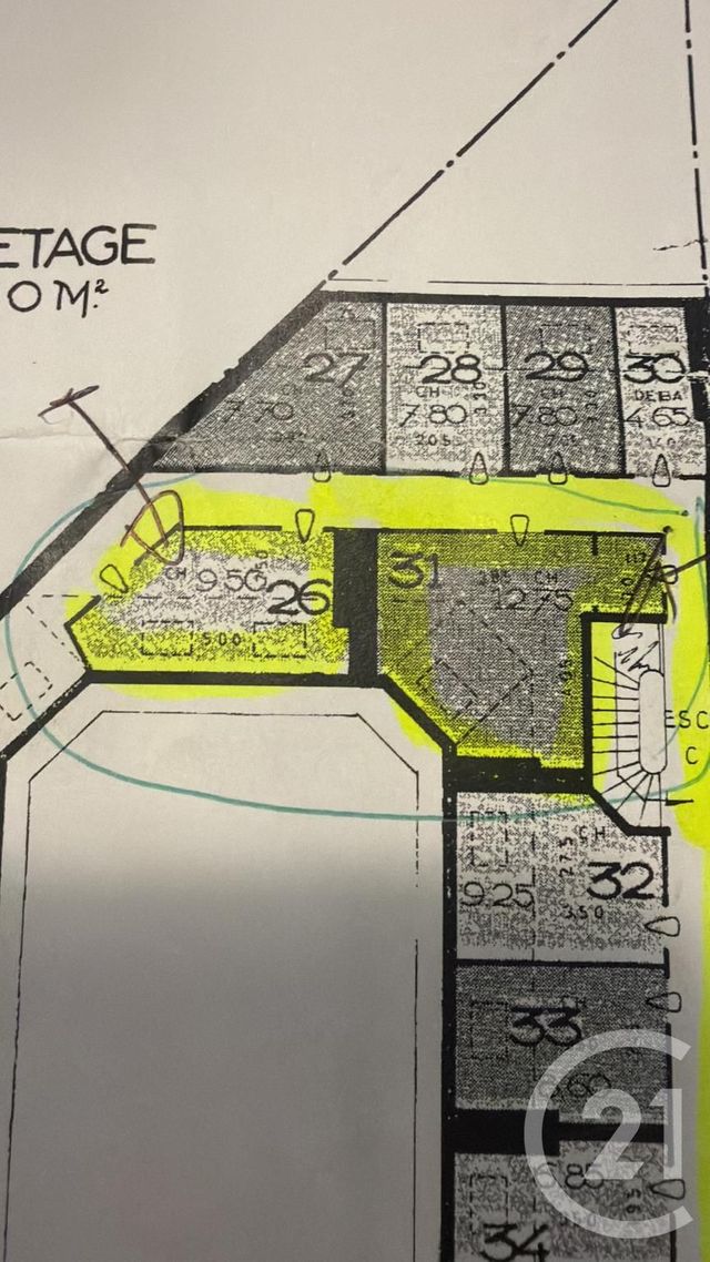 Appartement F3 à vendre - 3 pièces - 67.66 m2 - PARIS - 75010 - ILE-DE-FRANCE - Century 21 Parmentier - Saint Maur