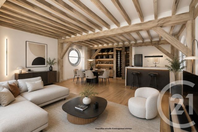 Appartement F4 à vendre - 4 pièces - 100.89 m2 - PARIS - 75011 - ILE-DE-FRANCE - Century 21 Parmentier - Saint Maur