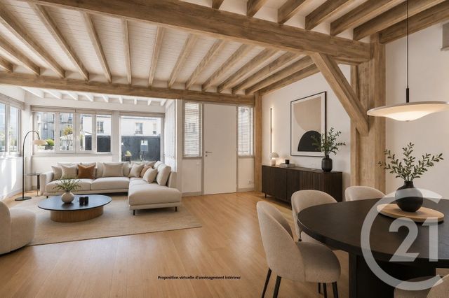 Appartement F4 à vendre - 4 pièces - 100.89 m2 - PARIS - 75011 - ILE-DE-FRANCE - Century 21 Parmentier - Saint Maur