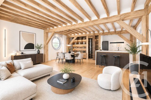 Appartement F4 à vendre - 4 pièces - 100.89 m2 - PARIS - 75011 - ILE-DE-FRANCE - Century 21 Parmentier - Saint Maur