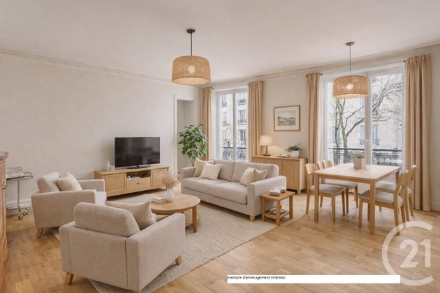 Appartement F4 à vendre - 4 pièces - 98.12 m2 - PARIS - 75012 - ILE-DE-FRANCE - Century 21 Parmentier - Saint Maur