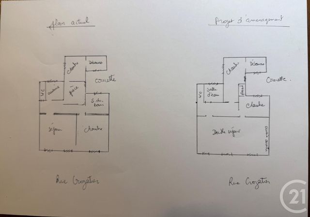 Appartement F4 à vendre - 4 pièces - 98.12 m2 - PARIS - 75012 - ILE-DE-FRANCE - Century 21 Parmentier - Saint Maur