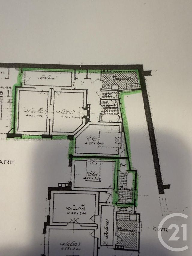 Appartement F3 bis à vendre - 3 pièces - 63.59 m2 - PARIS - 75005 - ILE-DE-FRANCE - Century 21 Parmentier - Saint Maur